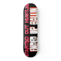 started out hustlin board skateboard decks