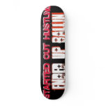started out hustlin board skateboards
