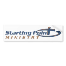 Starting Point Bumper Sticker bumper stickers