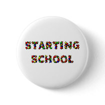 Starting School buttons by lifeisahighway Starting School buttons