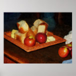 STARTING UNDER $20 - Apples and Bread Poster