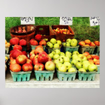 STARTING UNDER $20 - Apples at Farmer's Market Posters
