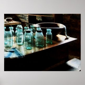 STARTING UNDER $20 - Canning Jars print