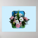 STARTING UNDER $20 -  Daisies and Carnations Print