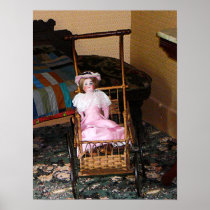 STARTING UNDER $20 - Doll in Carriage Posters