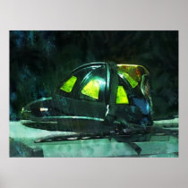 STARTING UNDER $20 - Fire Fighter's Helmet Poster