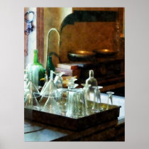STARTING UNDER $20 - Glass Funnels and Bottles Poster