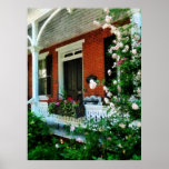 STARTING UNDER $20 - Porch With Climbing Roses Print