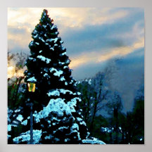 STARTING UNDER $20 - Snowy Sunset Posters