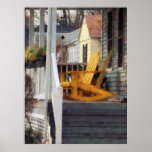 STARTING UNDER $20 - Yellow Adirondack Rocking Cha Poster