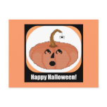 Startled Pumpkin Cross Stitch postcards