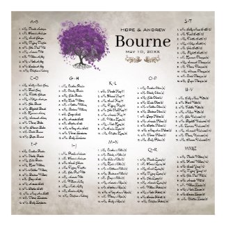 Starts at $13.20 Seating Chart 12 Tables print