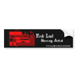 Starving Artist  Erik Leal bumper stickers