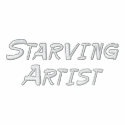 Starving Artist Funny Track Jacket embroidered shirts