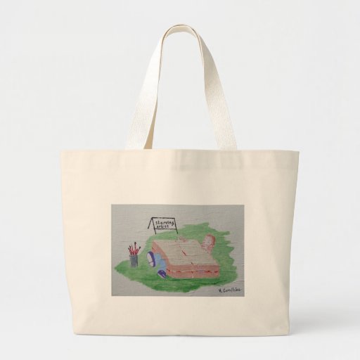 Starving Artist Tote Bags
