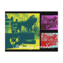Starving Artists Postcard