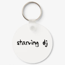 Starving DJ keychains
