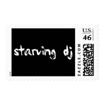 Starving DJ postage