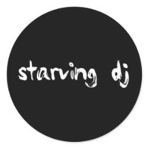 Starving DJ stickers