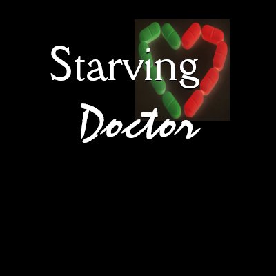 Starving Doctor In Black T Shirt by Yve_13