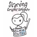 Starving Graphic Designer t-shirt