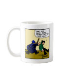 Starving Young Writer mug (Rube Goldberg Art)