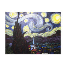 Starzy Night postcards