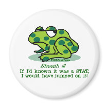 STAT Froggie Fridge Magnet