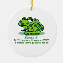 STAT froggie Ornament