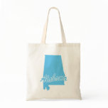State Alabama Tote Bag