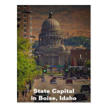 State Capital in Boise, Idaho Post Card