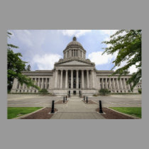 State Capital in Olympia Washington posters