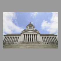 State Capital in Olympia Washington posters