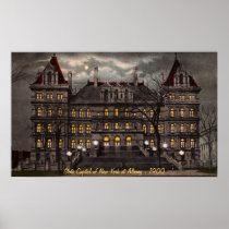 State Capitol Albany NY Poster
