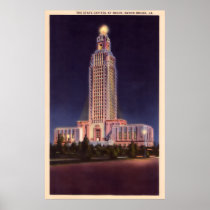State Capitol, Baton Rouge, Louisiana Print