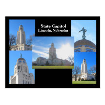 State Capitol collage postcard  #18n 09180