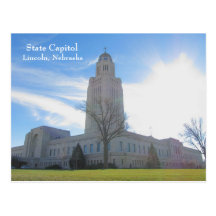 State Capitol - Lincoln, NE  postcard  #55n 055