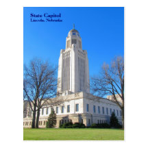 State Capitol Lincoln, NE  postcard #9n  009