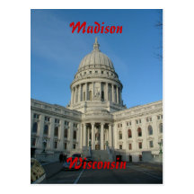 State Capitol - Madison Post Card