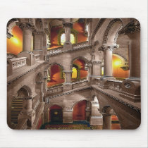 State Capitol of NY - Staircase  (albany) Mouse Pads