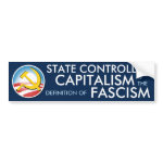 State Controlled Capitalism bumpersticker