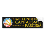 State Controlled Capitalism bumpersticker