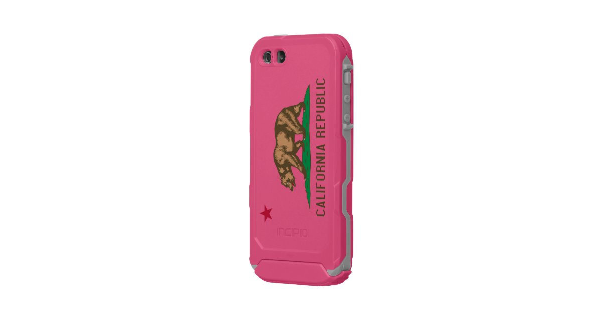 state flag of california republic waterproof iphone se 5 5s zazzle state flag of california republic waterproof iphone se 5 5s zazzle