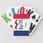 State Flag of Iowa Playing Cards