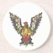 State Flower Eagle coasters