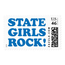State Girls - Blue postage