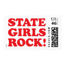 State Girls - Red postage