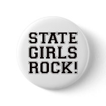 State Girls Rock - Black buttons by visualnewbie State Girls Rock - Black buttons