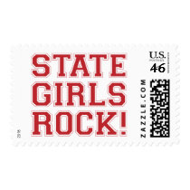 State Girls Rock - Red postage