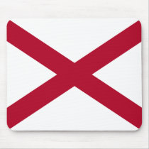 State of Alabama Flag Mousepads